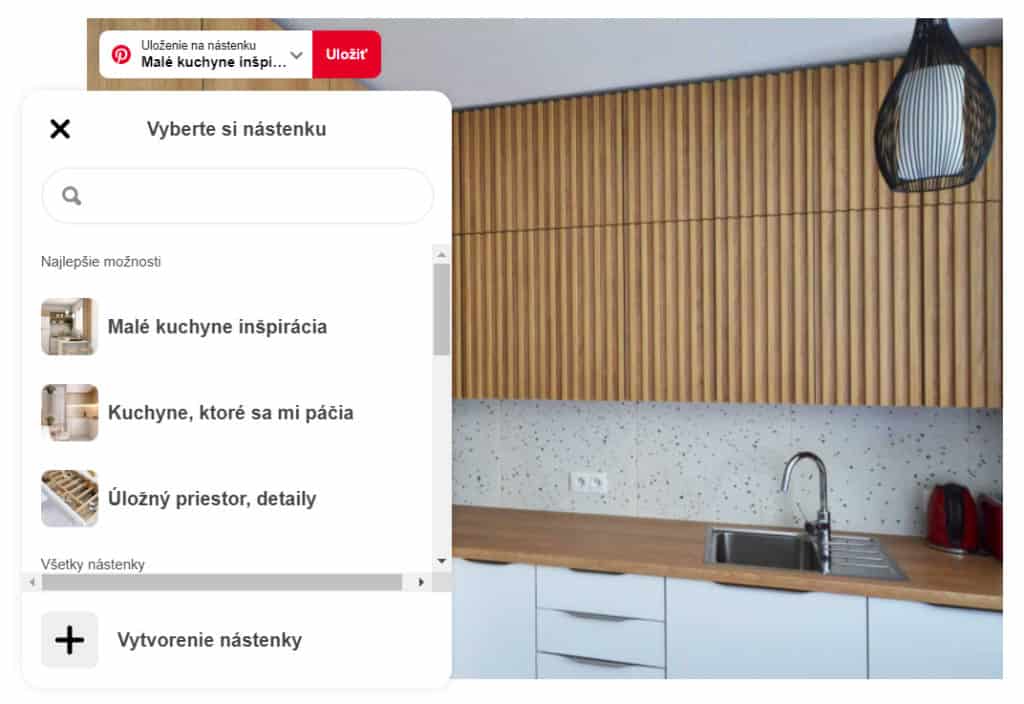Ako si na Pintereste vyskladať svoju vysnívanú kuchyňu Dizajnové kuchyne
